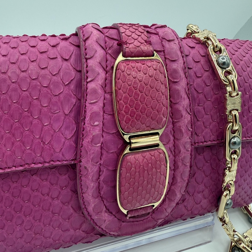 Vintage Celine Python Shoulder bag - image 2